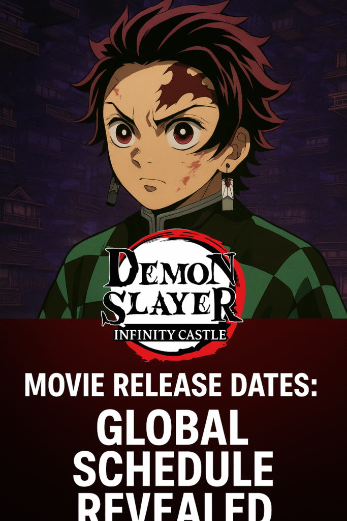 Demon Slayer Infinity Castle Movie Release Dates: Global Schedule Revealed