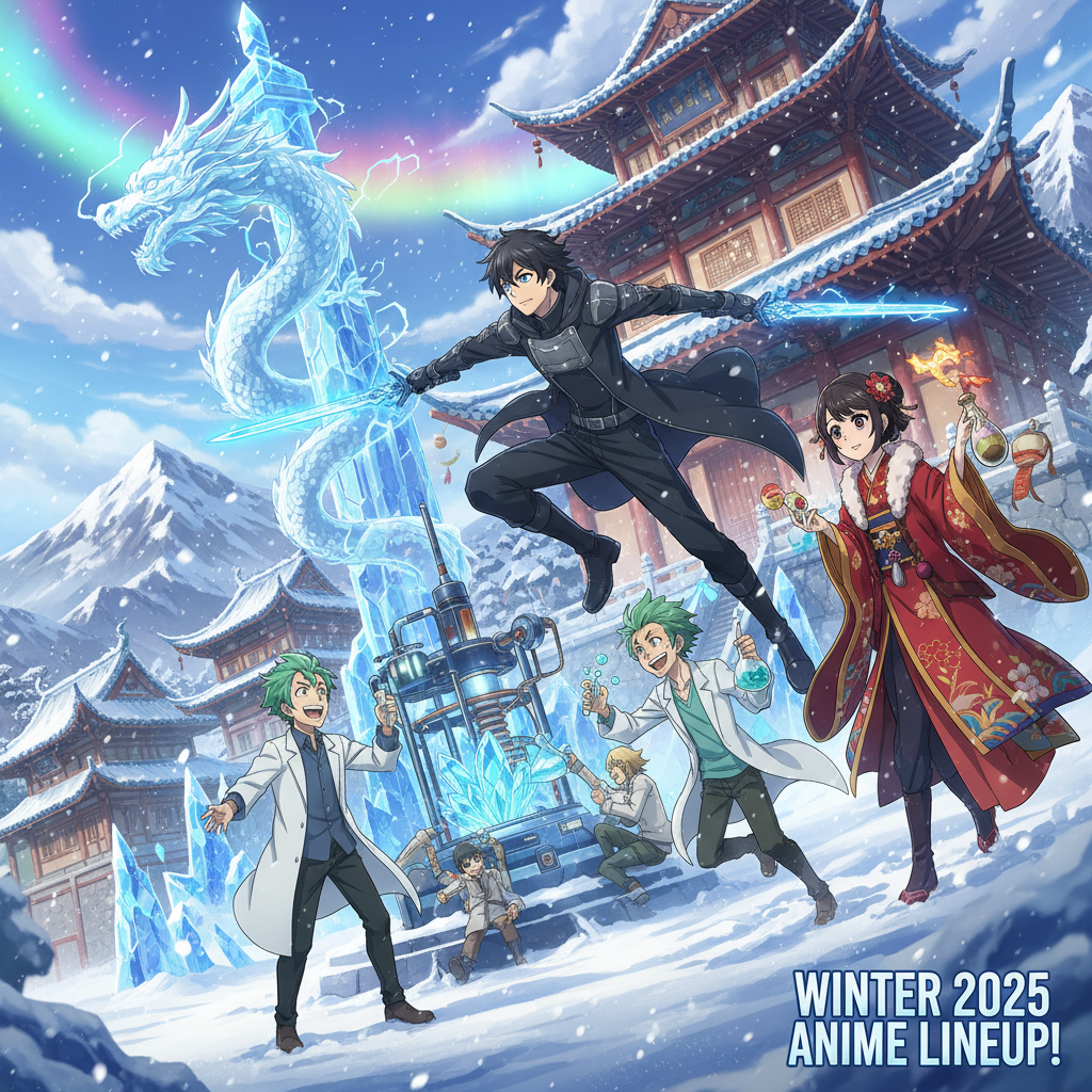 Hottest Winter 2025 Anime Releases